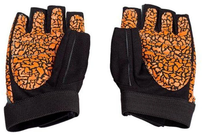 Sportinės pirštinės Oranžinės/Pilkos W HMS RST03 rL