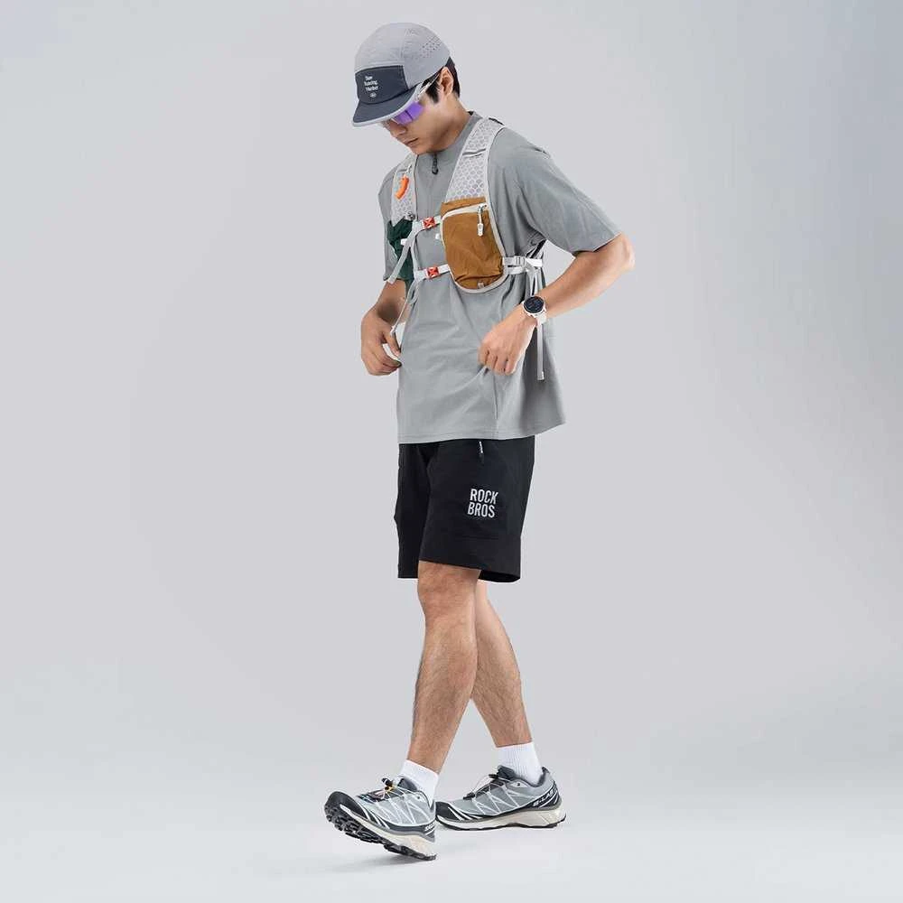 Rockbros YDDK015 shorts with belt dydis XL - juodas