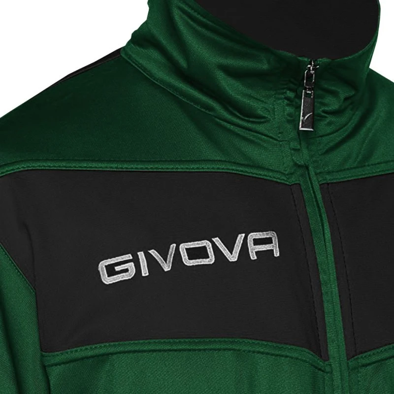 Sportinis kostiumas Givova Tuta Visa, žalias ir juodas
