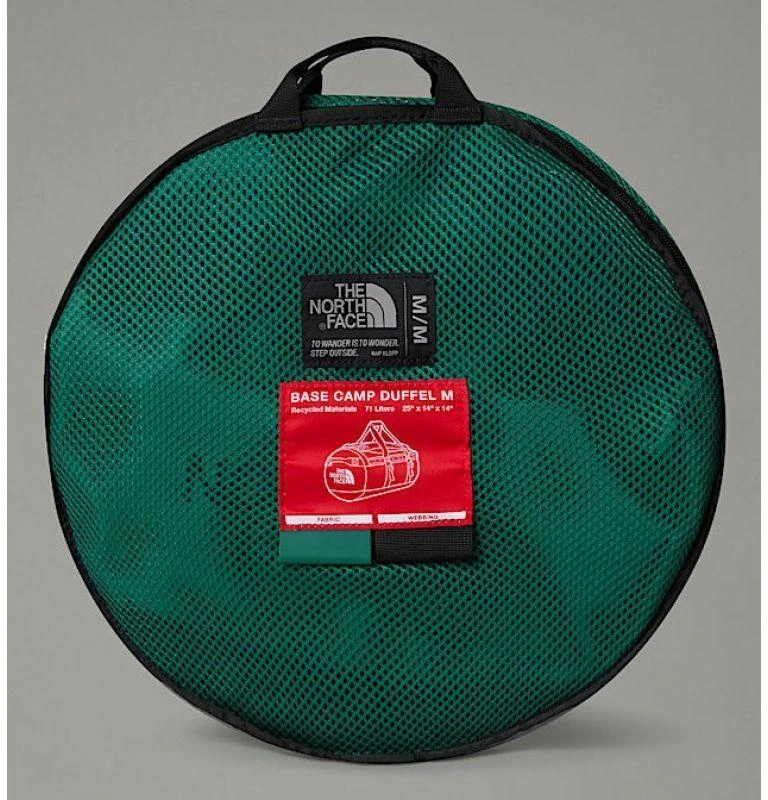 TNF Sportinis krepšys The North Face OS 71L, nailonas, poliesteris, juodas, žalias