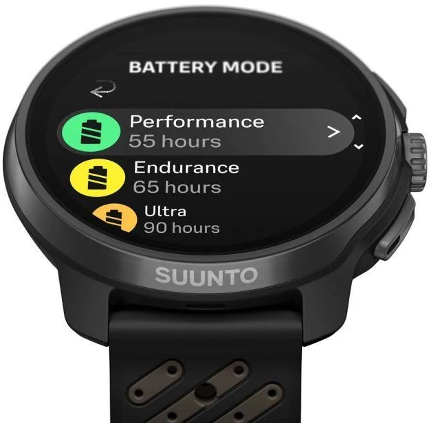 Išmanusis laikrodis SUUNTO RACE 2 TITANIUM Juodas sportinis laikrodis
