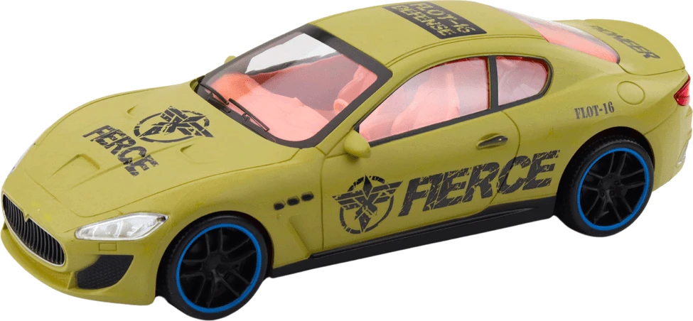 Lean Toys Žaislinis sportinis automobilis su galinių ratų pavara