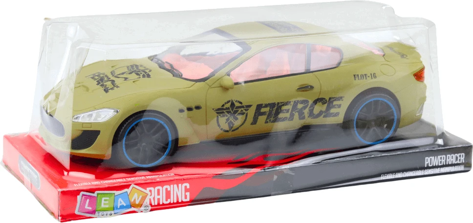 Lean Toys Žaislinis sportinis automobilis su galinių ratų pavara