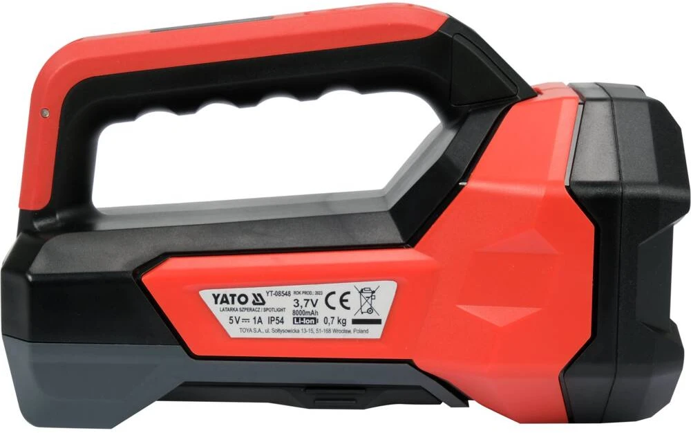 Akumuliatorinis prožektorius Yato YT-08548; 3,7 V; 8 Ah akum.