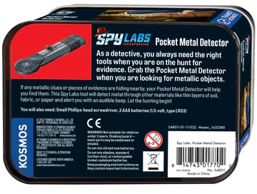 Spy Labs kišeninis METALO DETEKTORIUS