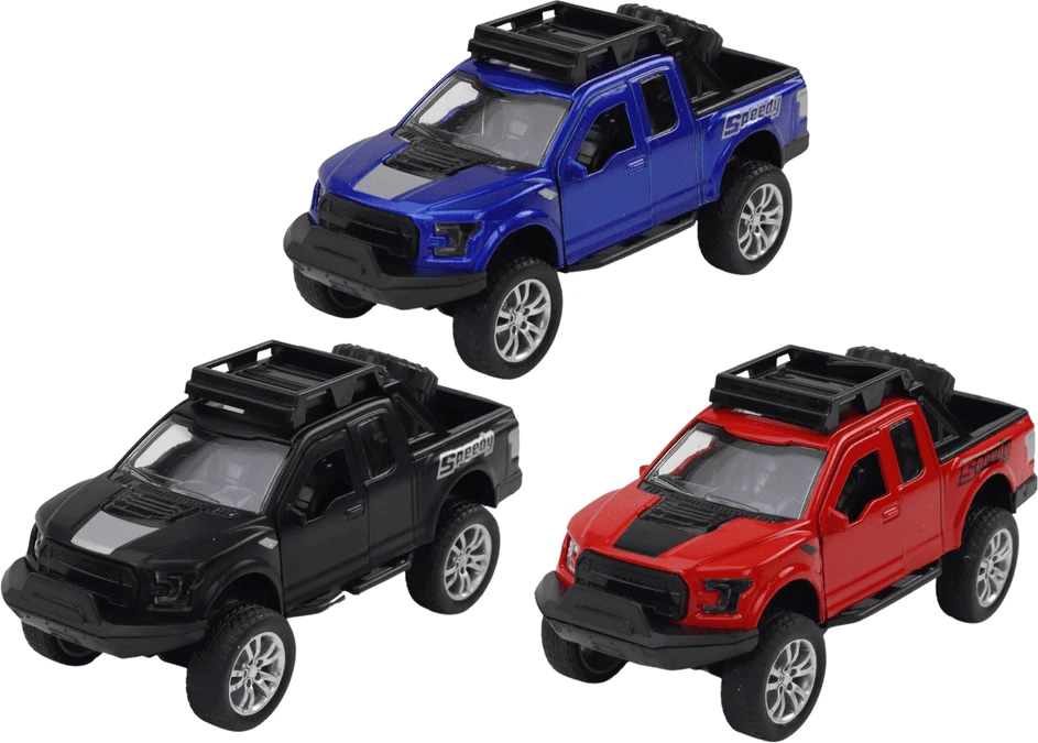 Lean Toys Visureigis automobilis Die-Cast Model, įvairių spalvų