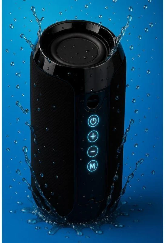 SQUEAK JET Bluetooth garsiakalbis 5.3, 14W, FM radijas, MicroSD, AUX, USB, USB-C SQ1008