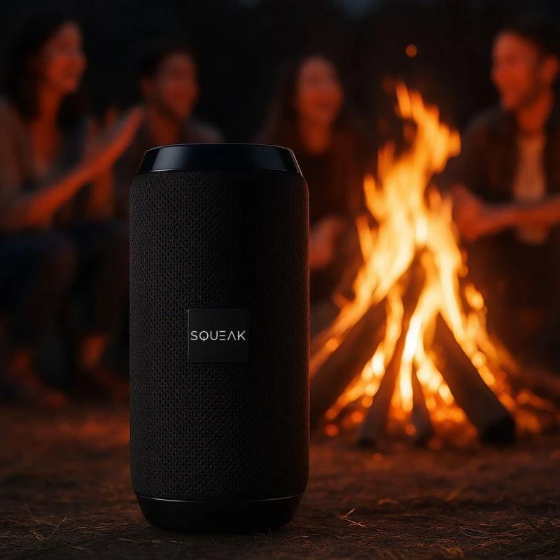 SQUEAK JET Bluetooth garsiakalbis 5.3, 14W, FM radijas, MicroSD, AUX, USB, USB-C SQ1008