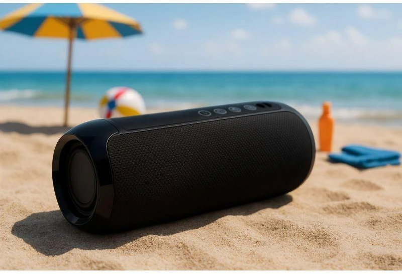 SQUEAK JET Bluetooth garsiakalbis 5.3, 14W, FM radijas, MicroSD, AUX, USB, USB-C SQ1008