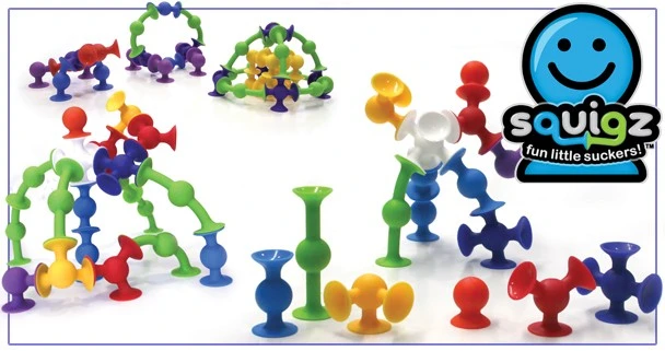 Fat Brain Toys FAT BRAINS lipšniukai Squigz pradedančiojo rinkinys, FA088-1