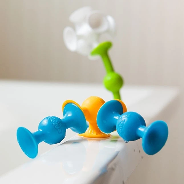Fat Brain Toys Squigz Deluxe (44vnt) lipšniukai