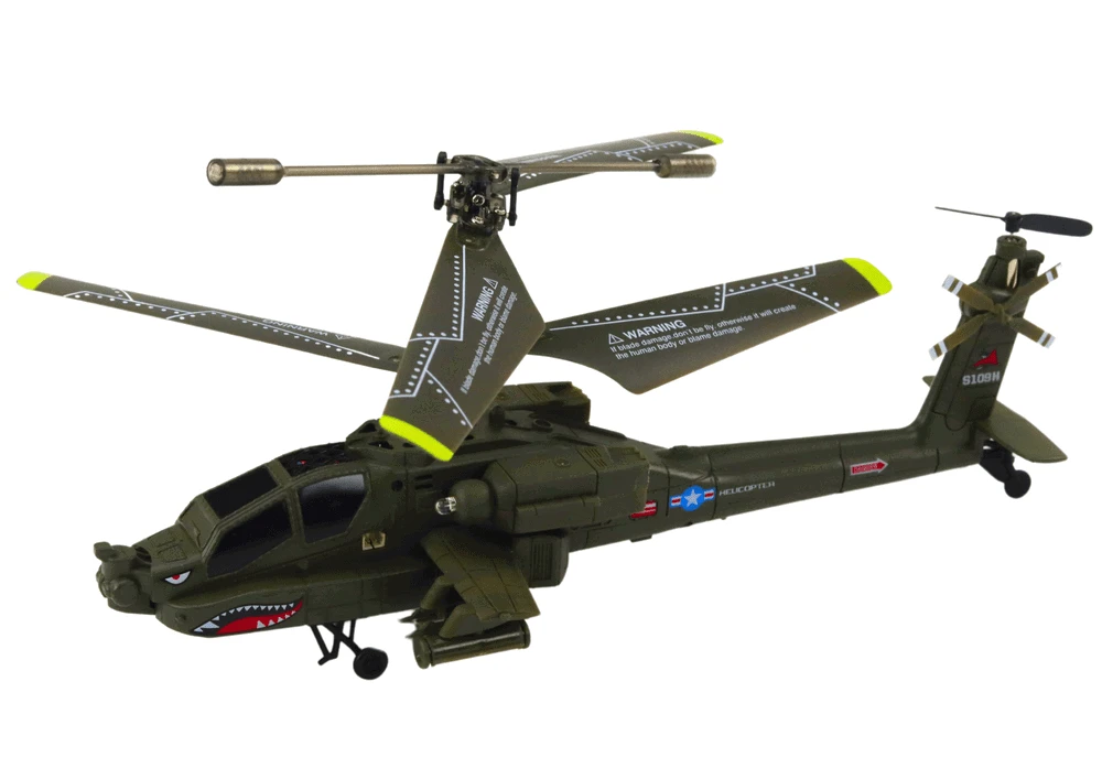 Helikopter Nuotoliniu būdu valdomas sraigtasparnis Apache