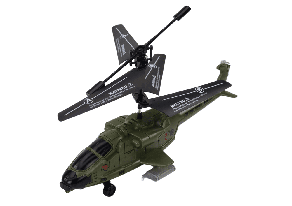 Lean Toys Nuotoliu valdomas karinis sraigtasparnis