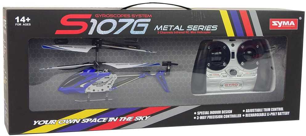 Sraigtasparnis Syma S107G su nuotolinio valdymo pultu Lean Toys