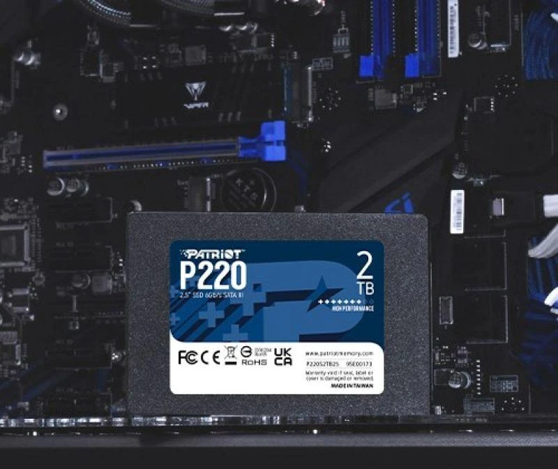 PATRIOT P220 SSD 2TB SATA 550/500MB/s