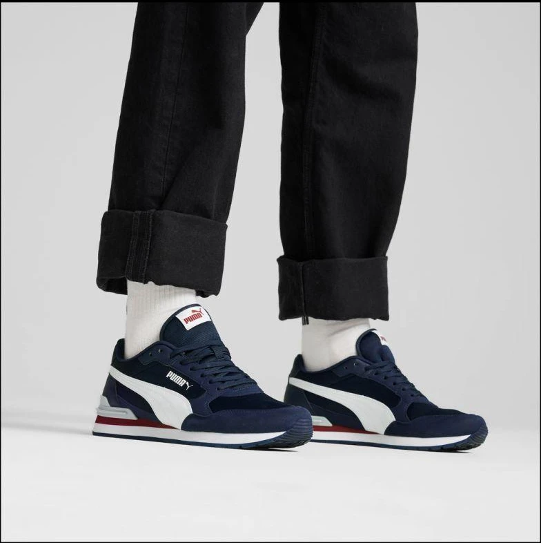 ST Runner v4 Mesh Club Navy-PUMA Baltas-T (39966602)