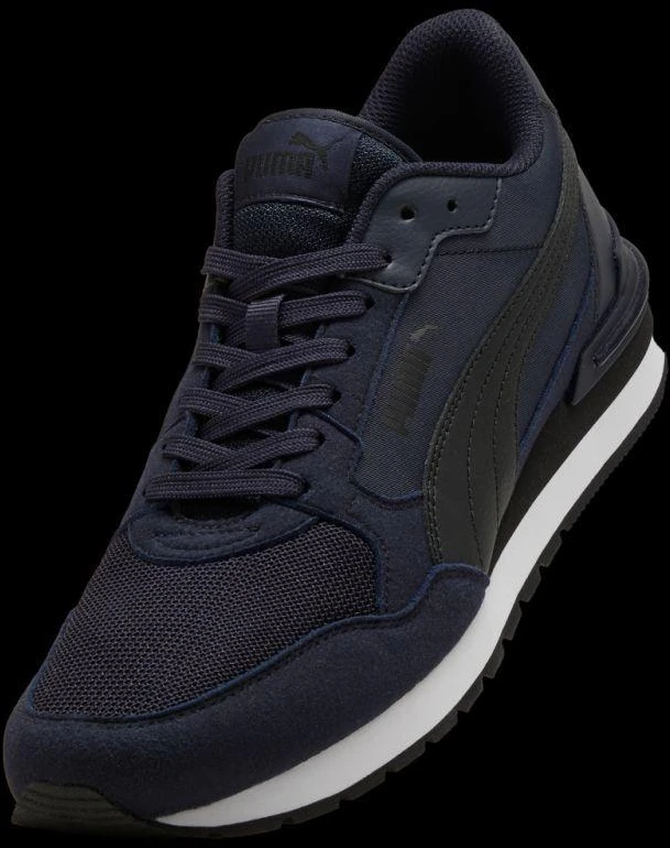ST Runner v4 NL/ MESH laisvalaikio bateliai, tamsiai mėlyni / PUMA juodi (40474304)