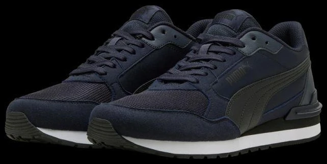 ST Runner v4 NL/ MESH laisvalaikio bateliai, tamsiai mėlyni / PUMA juodi (40474304)