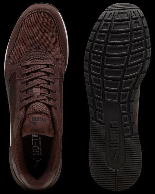 ST Runner v4 NL/ MESH šokolado rudos spalvos dirbtinės odos (PU) kedai (40474303)