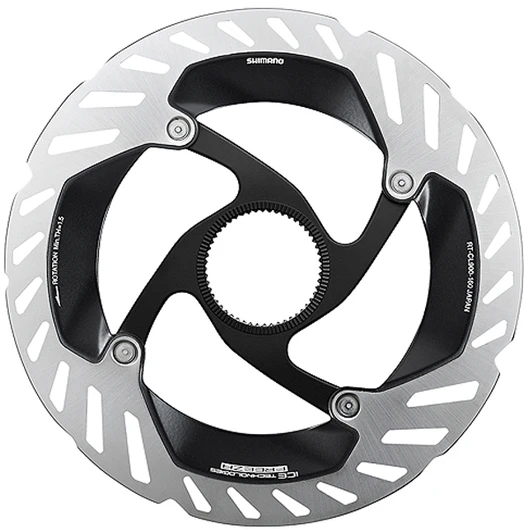 „Shimano“ rotoriaus 160 mm užraktas, išorinis RT-CL900 su ilgo užsegimo žiedu