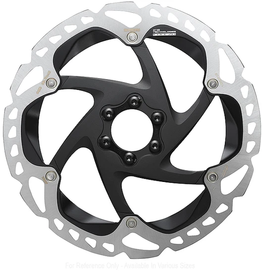 „Shimano“ rotorius 180 mm, 6 varžtų, RT-MT905, „IceTechFreezaw“/„oLRing“