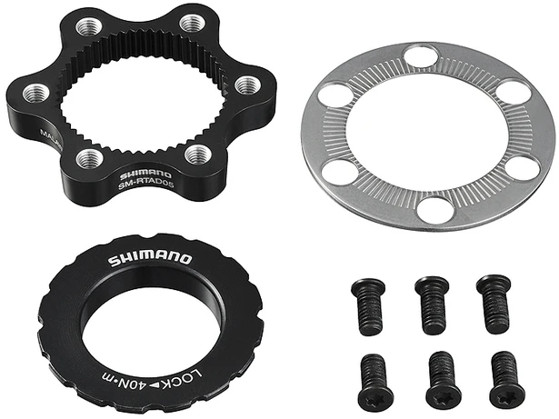 Adapteris diskiniams stabdžiams 6bolt-centerlock Shimano