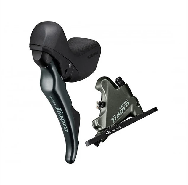 Stabdžių pavarų rankenėlė su hidrauliniais stabdžiais Shimano ST-R4720(9L) Tiagra, BR-4700(F)