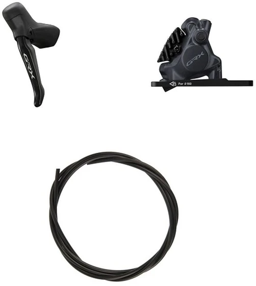 Stabdžių pavarų rankenėlė su hidrauliniais stabdžiais Shimano BL-RS717-L / BR-RX410 GRX Di2