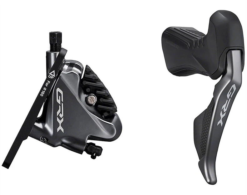 Stabdžių pavarų rankenėlė su hidrauliniais stabdžiais Shimano ST-RX815(R) BR-RX810(R) GRX Di2