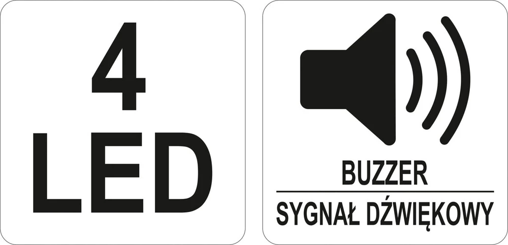 Yato Stabdžių skysčio testeris DOT3, DOT4, DOT5, LED, kokybės tikrinimas, auto stabdžių skysčio matuoklis