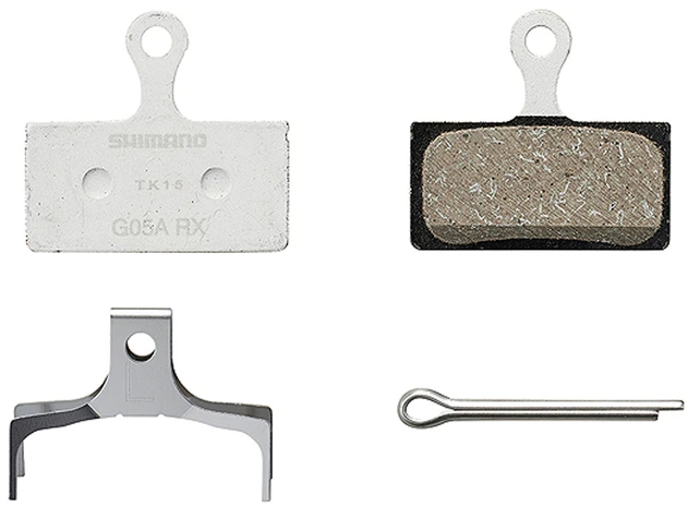 Diskinių stabdžių kaladėlės Shimano G05A Resin