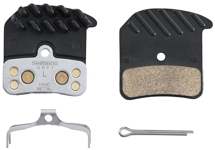Diskinių stabdžių kaladėlės Shimano H03C Metal