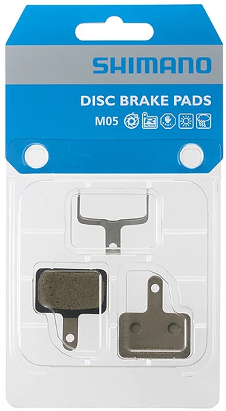 Diskinių stabdžių kaladėlės Shimano M05 Resin