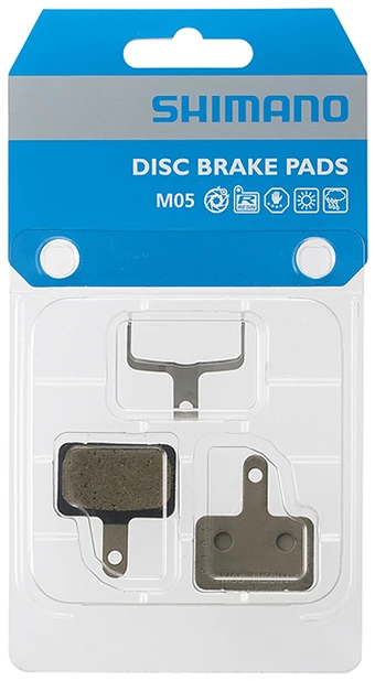 Diskinių stabdžių kaladėlės Shimano M05 Resin