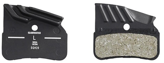 Diskinių stabdžių kaladėlės Shimano N03A Resin