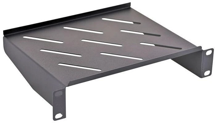 LANBERG AK-1012-B fiksuota lentyna 10 310mm 1U/254x180mm maks. apkrova iki 20kg juodas