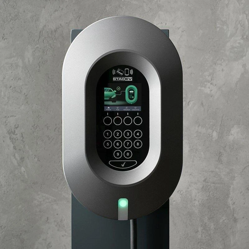 AC STAG EV CORE įkrovimo stotelė (įkrovimo laidas / 230 V lizdas)