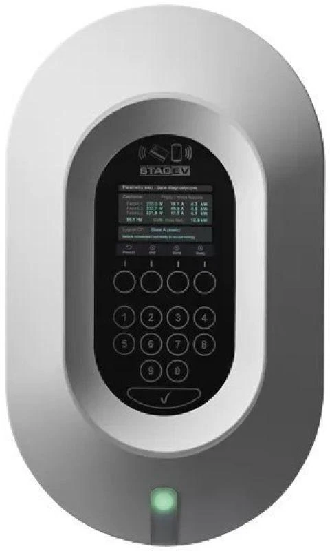 AC STAG EV CORE įkrovimo stotelė (įkrovimo laidas / 230 V lizdas)