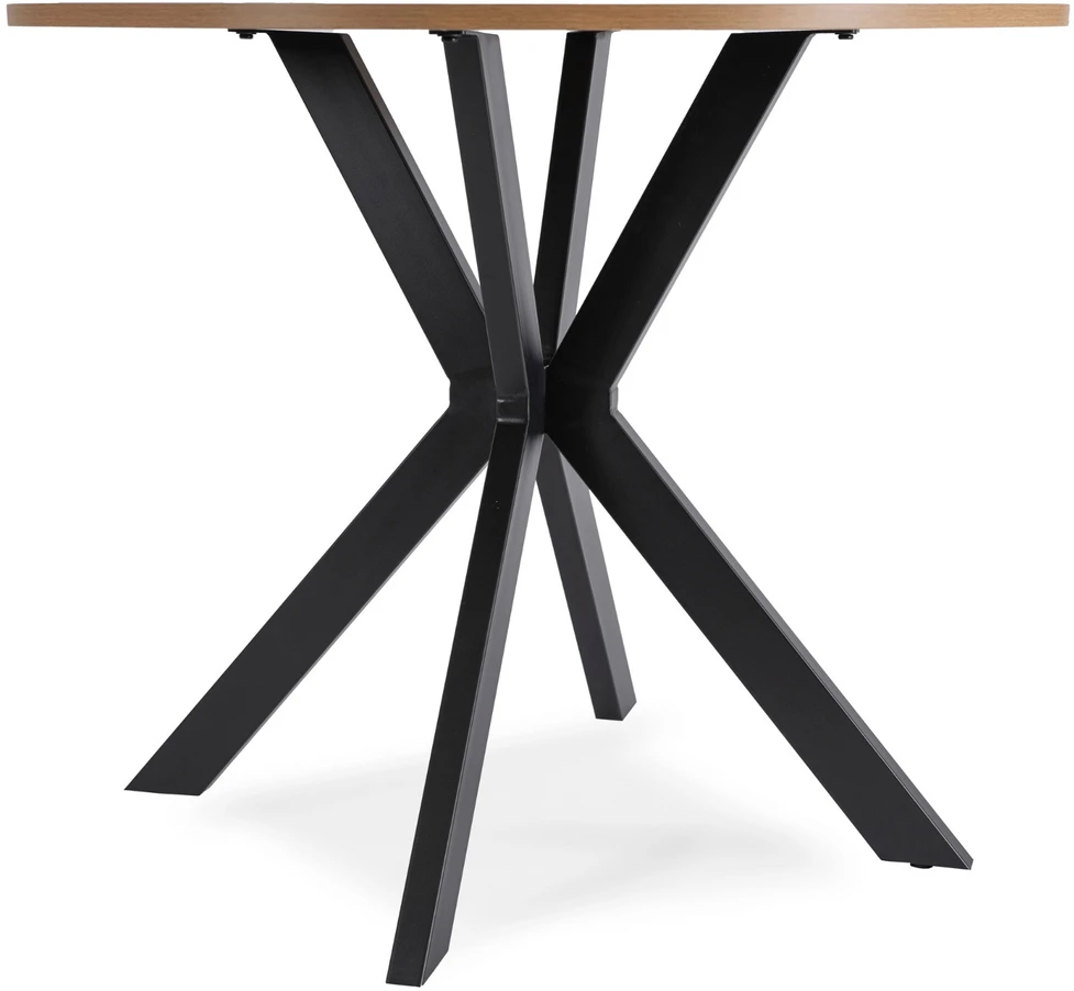 Stalas LAUREN 80 cm auksinio ąžuolo