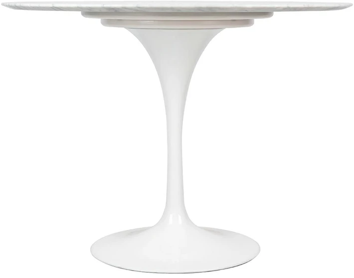 Stalas TULIP MARBLE, baltas