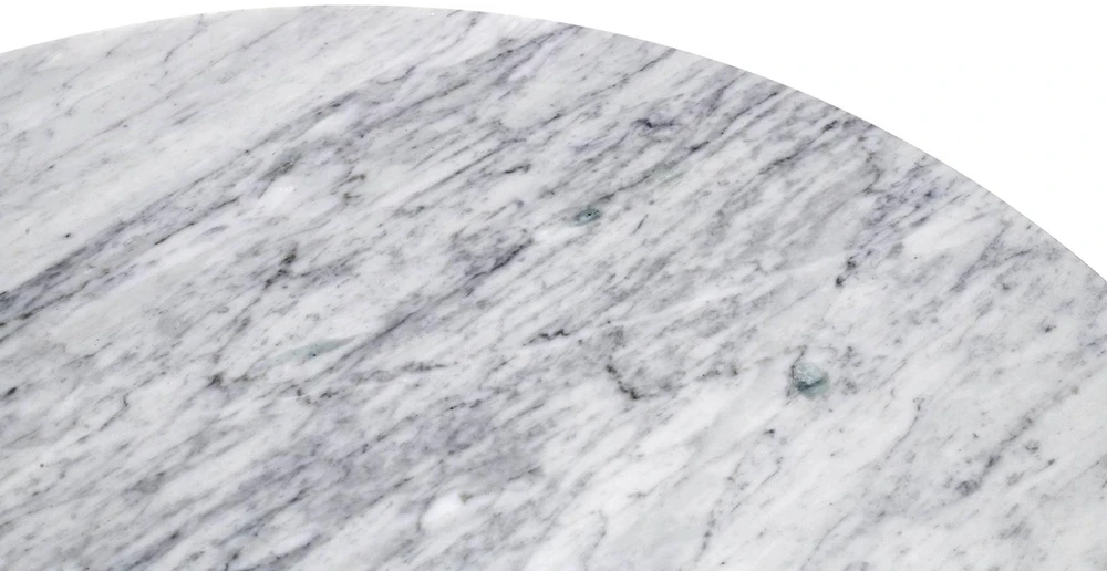 Stalas TULIP MARBLE, baltas