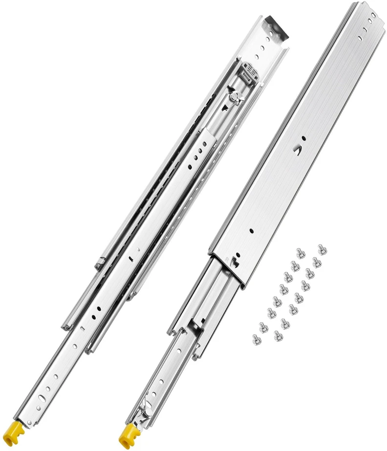 VEVOR Minkšti uždarymo stalčių bėgeliai, 46-152 cm