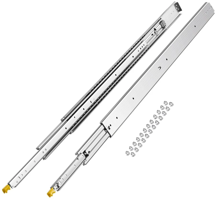 VEVOR „Soft-close“ stalčių bėgeliai, 46–152 cm