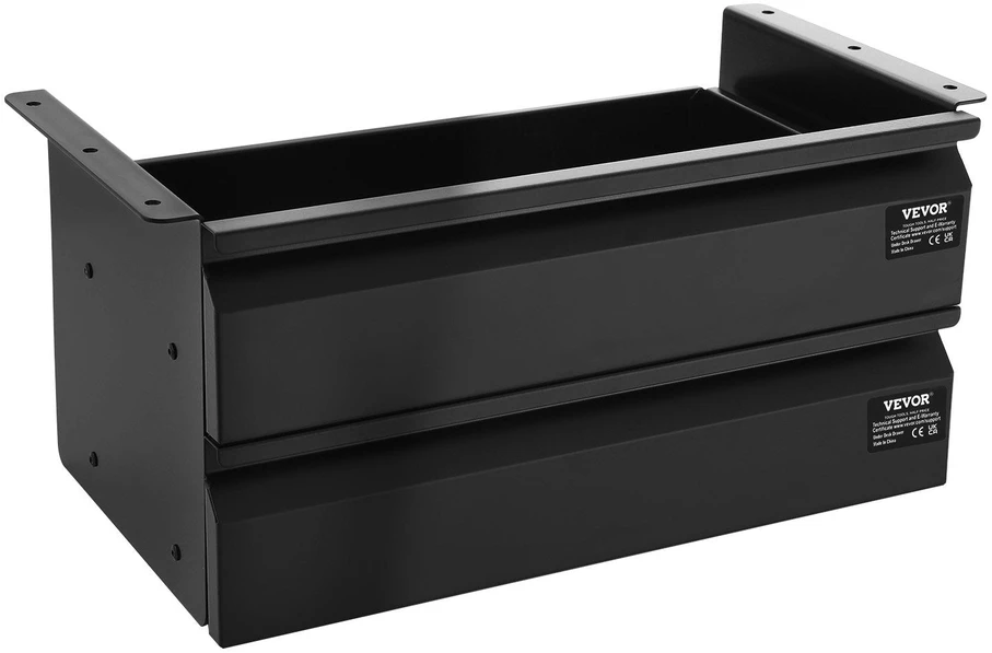 Vevor dviejų stalčių 40 cm stalčių organizatorius