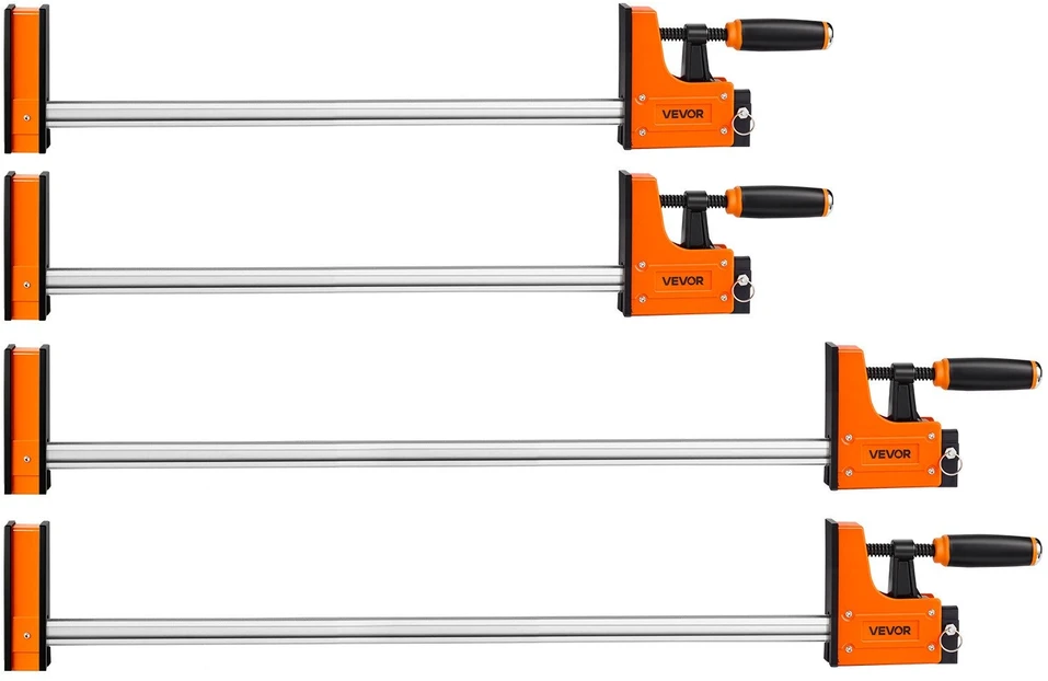 Staliaus spaustuvų rinkinys VEVOR F1100-24-2P & F1100-31-2P, 500 kg suspaudimo jėga.