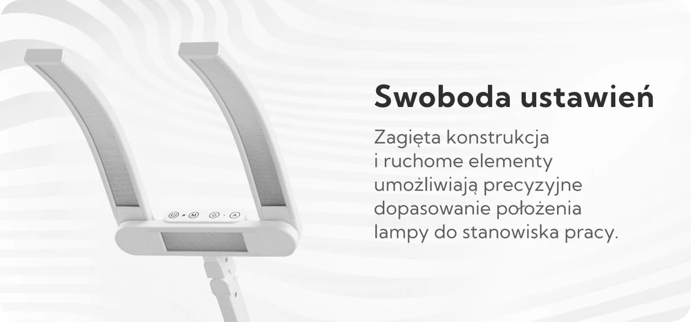 Activeshop Kosmetologinė lempa manikiūro procedūroms Glow L05, balta