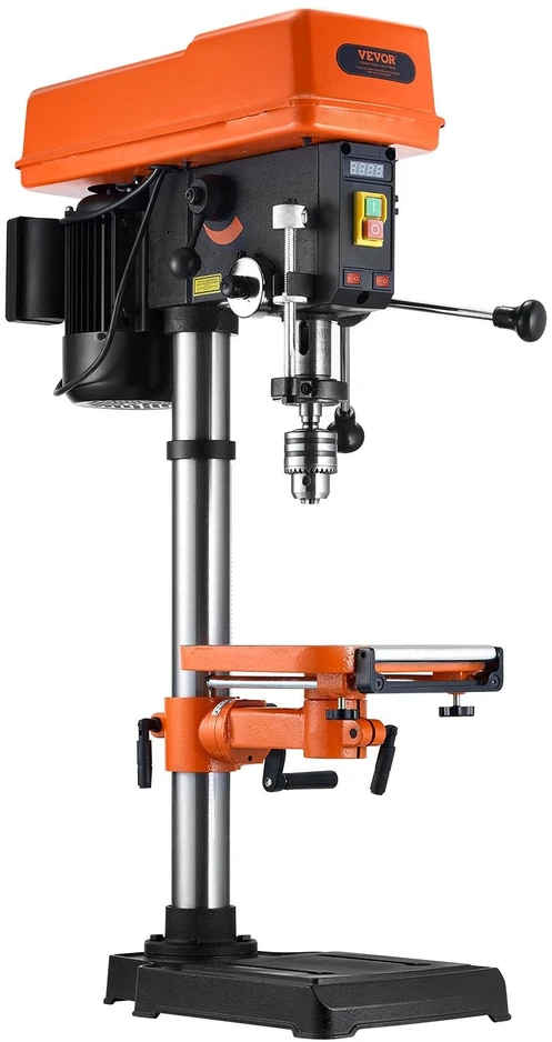 VEVOR 764 mm stalo gręžimo presas su LED apšvietimu