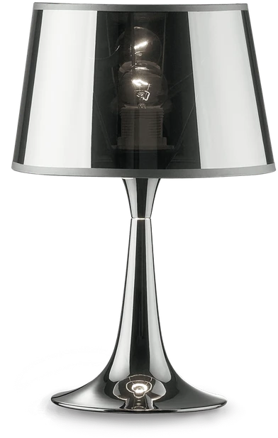 Ideal Lux Table lamp with 1 light LONDON, E27, juodas