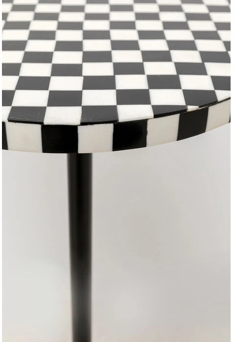 Staliukas DOMERO CHESS 25, juodos/baltos sp.