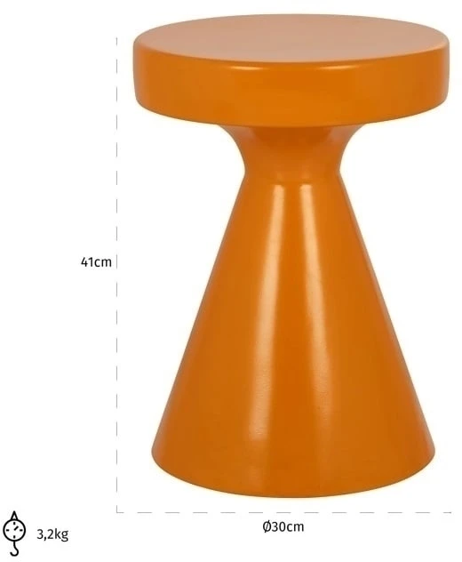 Staliukas KIMBLE 30, oranžinis